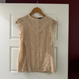 Cable & Gauge Lace Top